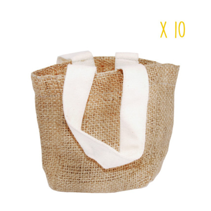 Avis Sac À Fleur En Jute LOOLIPO 1