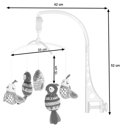 Avis Mobile universel musical pour lit bébé COLOR CHIPOLINO 2