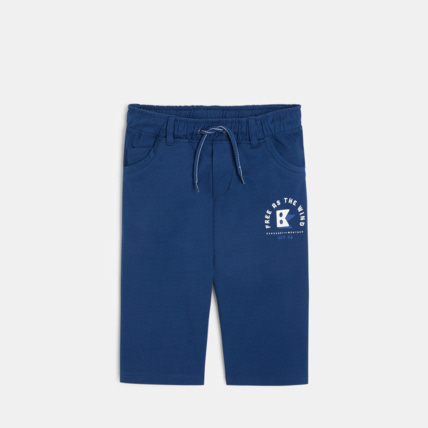 Avis Bermuda en molleton bleu garçon OKAIDI 2