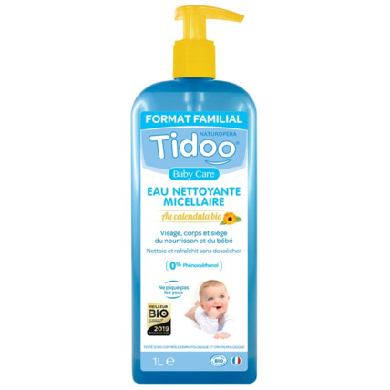 Avis Eau nettoyante micellaire au Calendula Tidoo 1