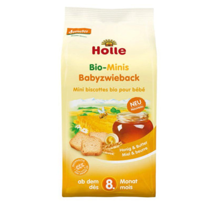 Avis Mini biscottes bio pour bébé Holle 1