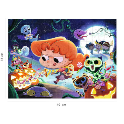 Avis Puzzle Halloween avec Mortelle Adèle - de 8 ans RAVENSBURGER 3