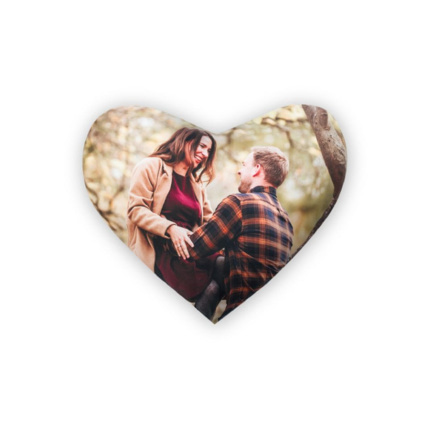 Avis Coussin photo personnalisé en coeur CEWE 1