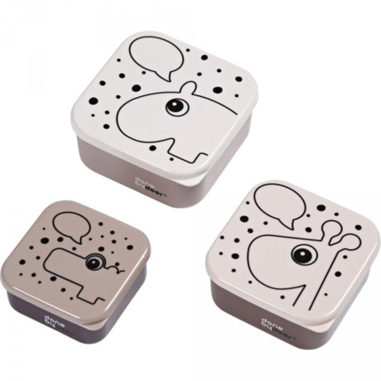 Avis Lot de 3 Boîtes à goûter DONE BY DEER 1