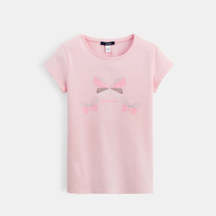 Avis T-shirt à sequins rose fille OKAIDI 1