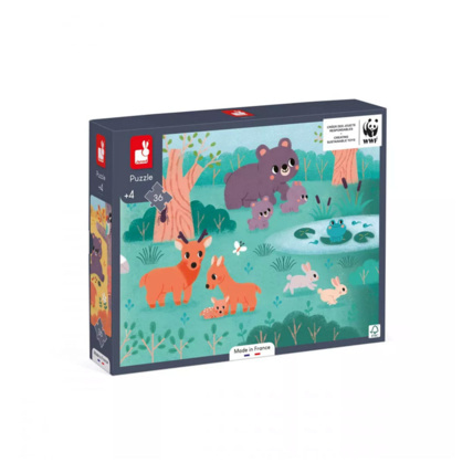 Avis Puzzle Panoramique 4 saisons 36 pièces JANOD 1