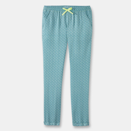 Avis Pantalon fluide imprimé vert fille OKAIDI 1