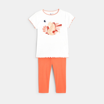 Avis Pyjama 2 pièces motif dragon blanc fille OKAIDI 1