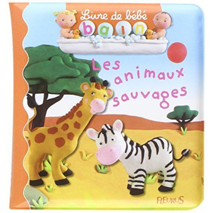 Avis Livre de bain Les animaux sauvages FLEURUS 1
