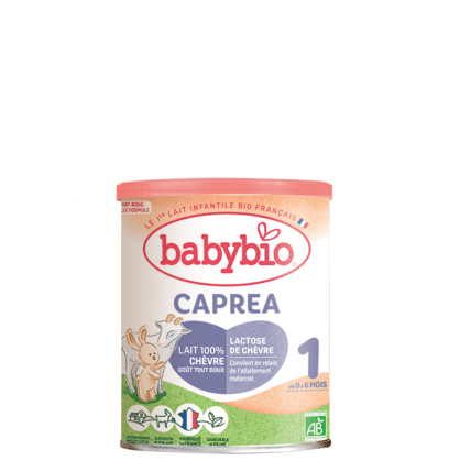 Avis Lait Caprea 1er âge 0-6 mois - Lait de chèvre bio Babybio 1