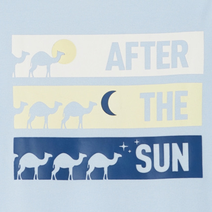 Avis T-shirt à col côtelé bleu garçon OKAIDI 2