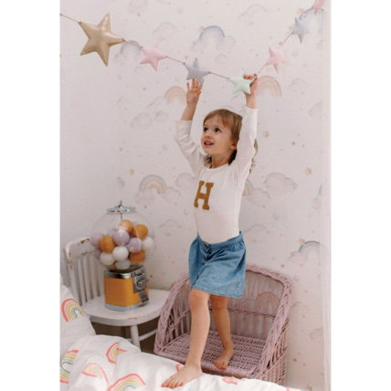 Avis Papier peint enfants Arcs-en-ciel et Nuages Dekornik 1