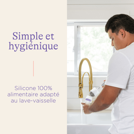 Avis Biberon en Verre & tétine NaturalWave® 160ml Lansinoh 3