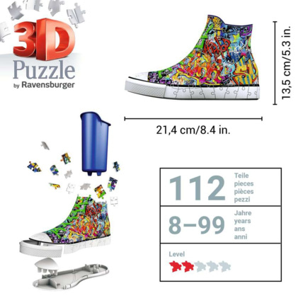 Avis Puzzle Sneaker - Graffiti - de 8 ans RAVENSBURGER 7