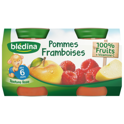 Avis Pot Pommes Framboises 4x130g Blédina 1