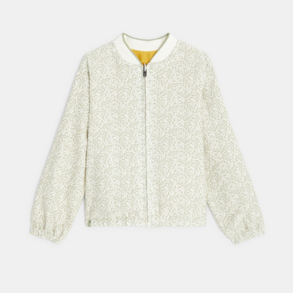 Avis Blouson teddy réversible jaune fille OKAIDI 1