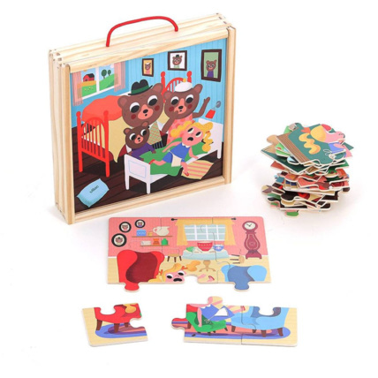 Avis 4 puzzles Boucle d'or VILAC 1
