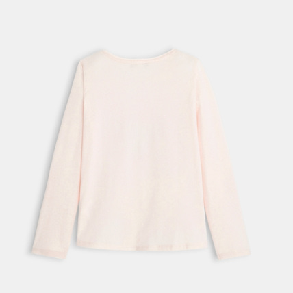 Avis T-shirt en coton biologique rose fille OKAIDI 4