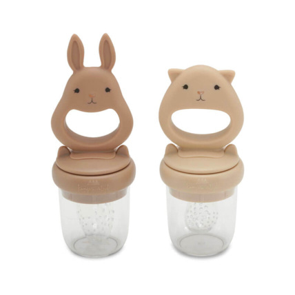 Avis Lot de deux grignoteuses en silicone Konges Sløjd 2