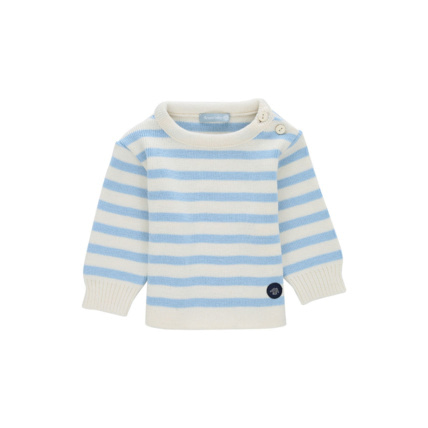 Avis Pull marin rayé "Fouesnant" Baby - Nature/Reflet ARMOR-LUX 1