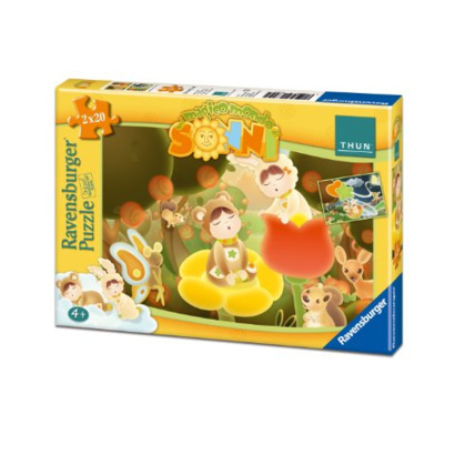 Avis Puzzle - A spas avec Nino et Nina - Thun - 2x20 pièces RAVENSBURGER 1