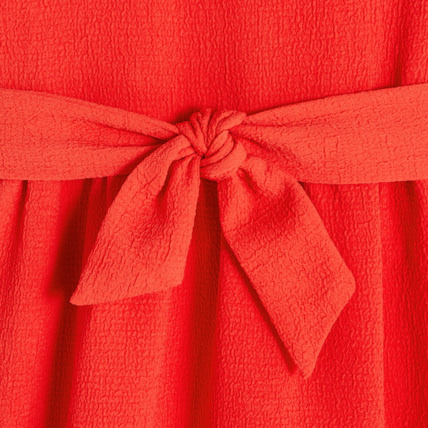 Avis Robe crêpée + Top réversible rouge fille OKAIDI 4