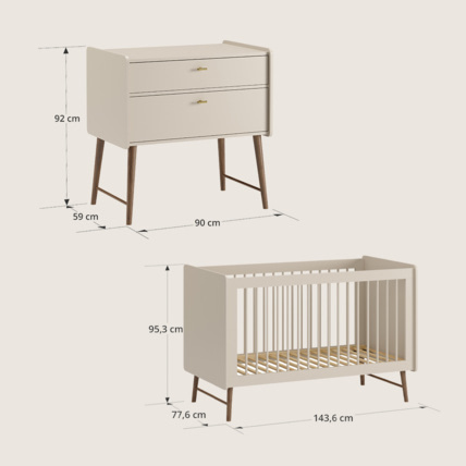 Avis Chambre bébé évolutive 2 éléments Roseau Petite Amélie 8