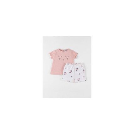 Avis Set t-shirt + short imprimé fleuri NOUKIE'S 1