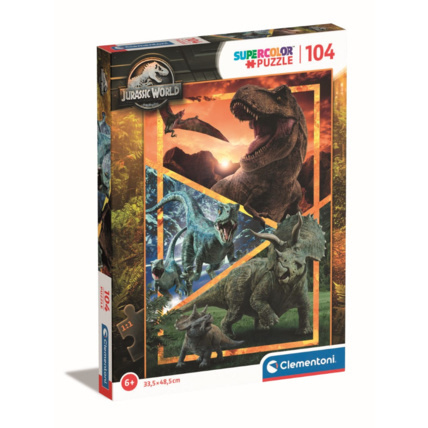 Avis Puzzle Jurassic World - 104 pièces CLEMENTONI 1