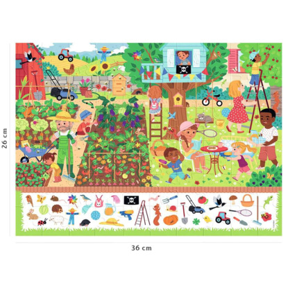 Avis Puzzle Au jardin (Cherche et trouve) - de 6 ans RAVENSBURGER 3