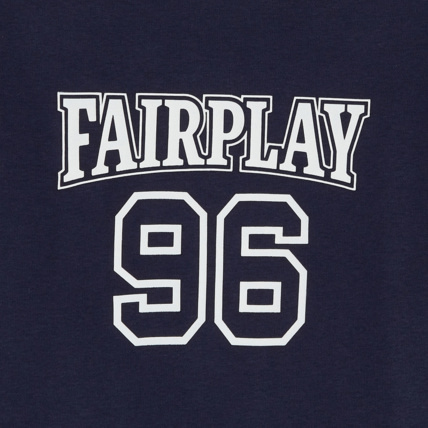 Avis Sweat-shirt à message "Fair Play 96" bleu garçon OKAIDI 2