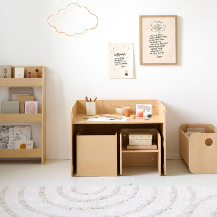 Avis Coffre à jouets en bois Montessori Ellipse Petite Amélie 2