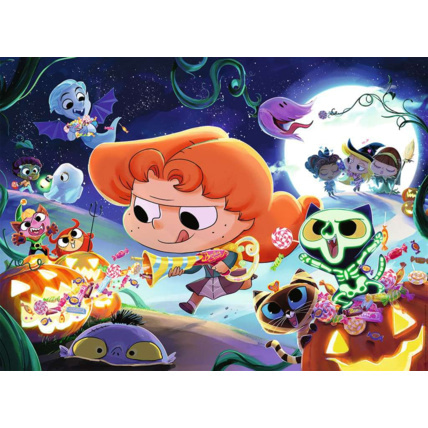 Avis Puzzle Halloween avec Mortelle Adèle - de 8 ans RAVENSBURGER 2
