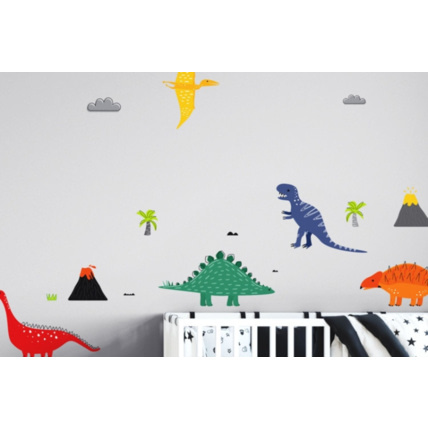 Avis Stickers dinosaures colorés Mon Lit Cabane 3