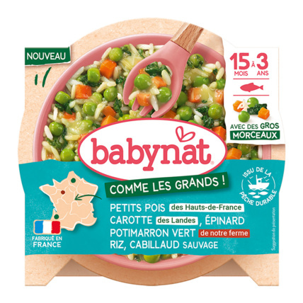 Avis Légumes riz cabillaud Babybio 1