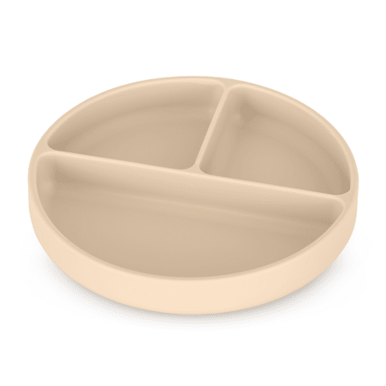 Avis Assiette Ronde à Ventouse en 3 Divisées en Silicone TAKE&MATCH 6m+ Petite&Mars 1