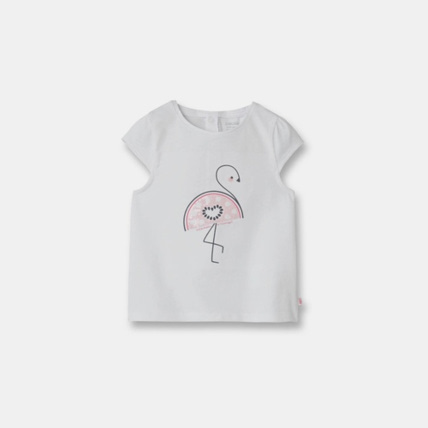 Avis T-shirt mancherons motif sequins OBAÏBI 1