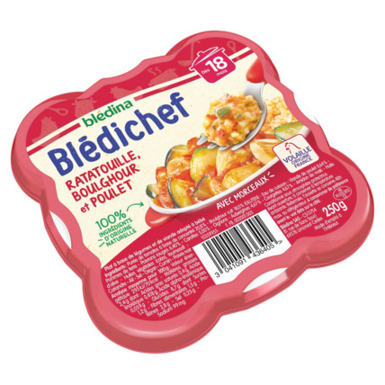 Avis BLEDICHEF Ratatouille, boulghour et poulet Blédina 2