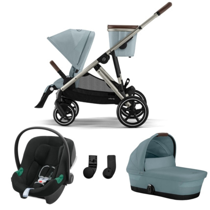 Avis Poussette trio gazelle s + siège auto aton b2 i-size + nacelle s CYBEX 5