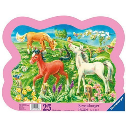 Avis Puzzle - Couple de chevaux colorés - 25 pièces RAVENSBURGER 1