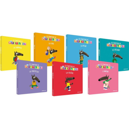 Avis Bibliothèque P'tit Loup - Mes 7 livres des émotions EDITIONS AUZOU 1