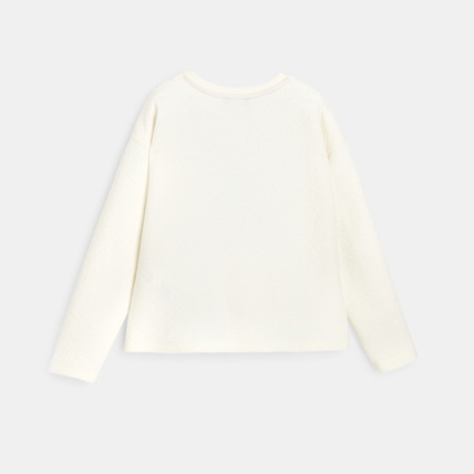 Avis Sweat-shirt motif phare blanc fille OKAIDI 3