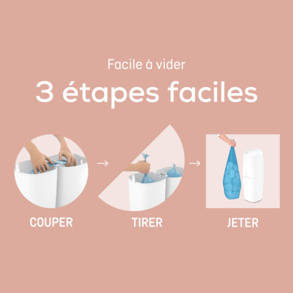 Avis Poubelle à couches Classic XL Angelcare 8