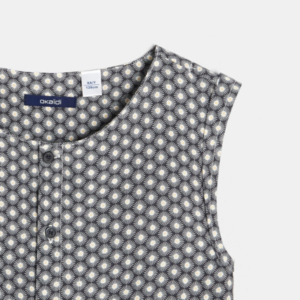 Avis Combi-short imprimé gris fille OKAIDI 3