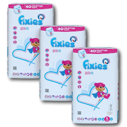 Avis Couches bébé - Gamme Pack FIXIES 14