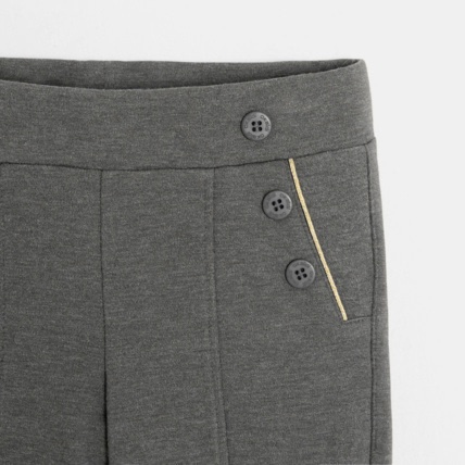 Avis Jeggings unis gris fille OKAIDI 2