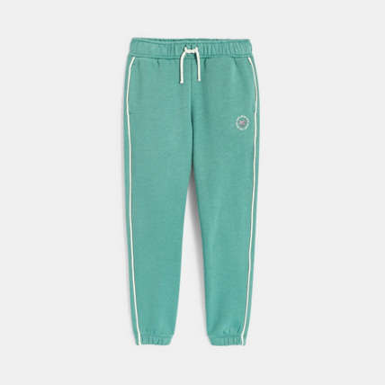Avis Pantalon de jogging uni vert fille OKAIDI 1