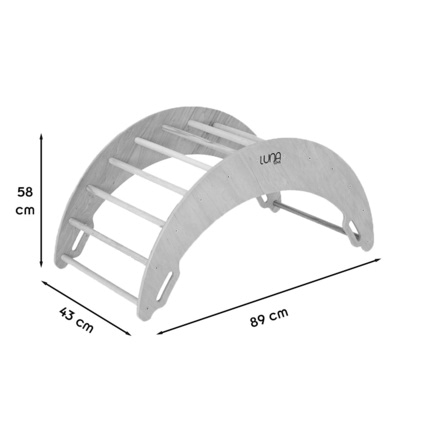 Avis Arche d'escalade à bascule en bois Isa Mon Mobilier Design 4