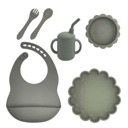 Avis Set vaisselle en silicone 6 pièces Ysaé KIDICHOU 4