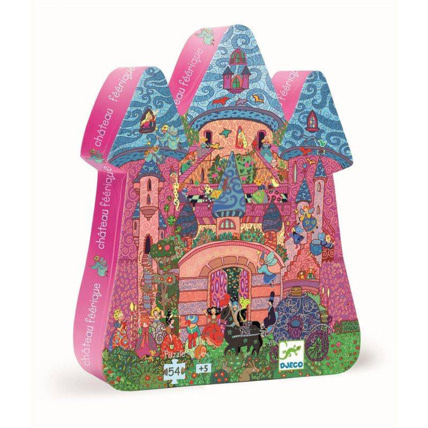 Avis Puzzle silhouette Château féerique DJECO 1